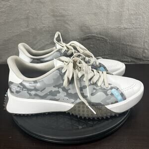 G/FORE G.112 Mens Size 10.5 Camo Print Lace Up Athletic Gray White Shoes